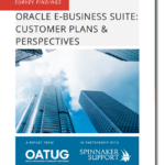 Oracle EBS Customer Plans & Perspectives